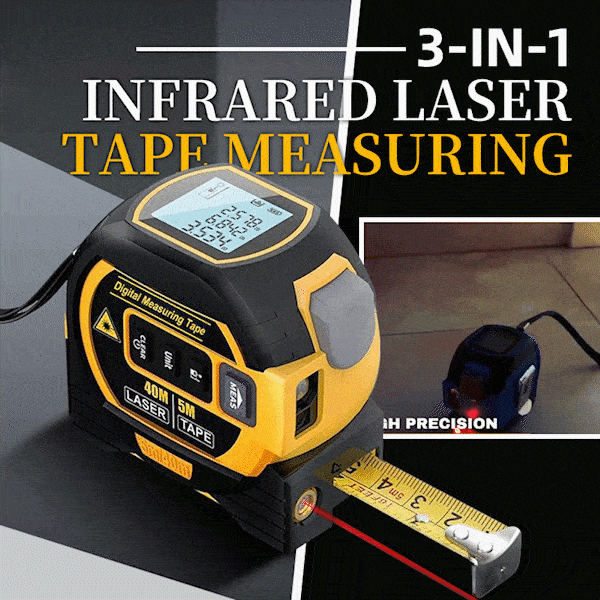 Sherum 3-In-1 Infrared Laser Tape - Men Gift