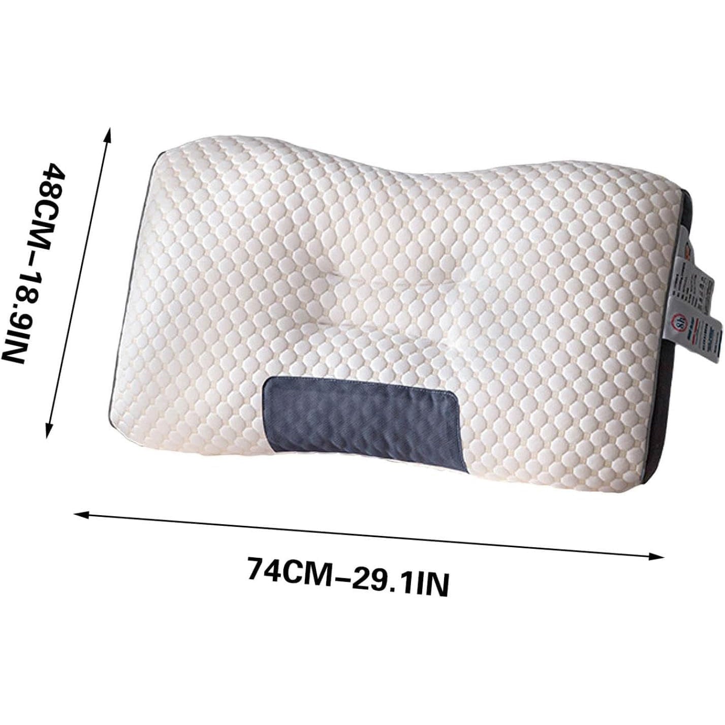 Sherum™ Antibacterial Neck Support Sleep-Aid Massage Pillow