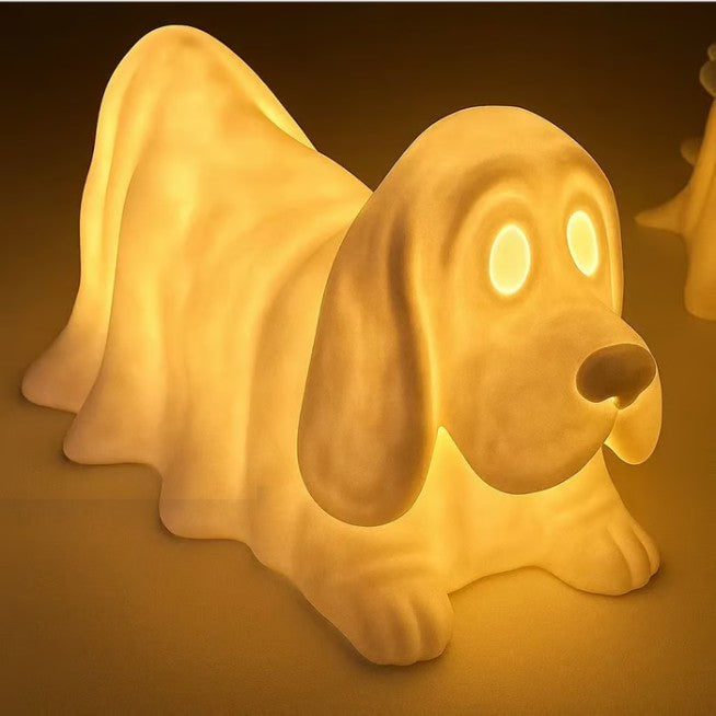 Sherum Halloween Dachshund Pumpkin Lamp