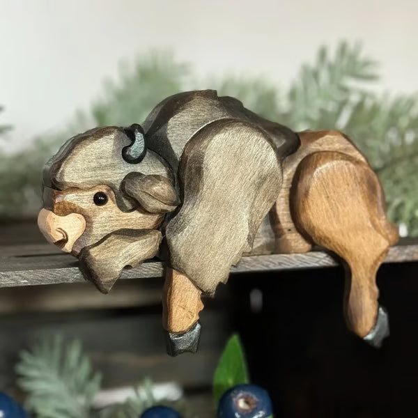 Sherum Carved Wooden Decor