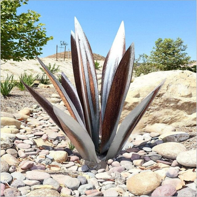 Anti-rust Metal Tequila Agave Plant